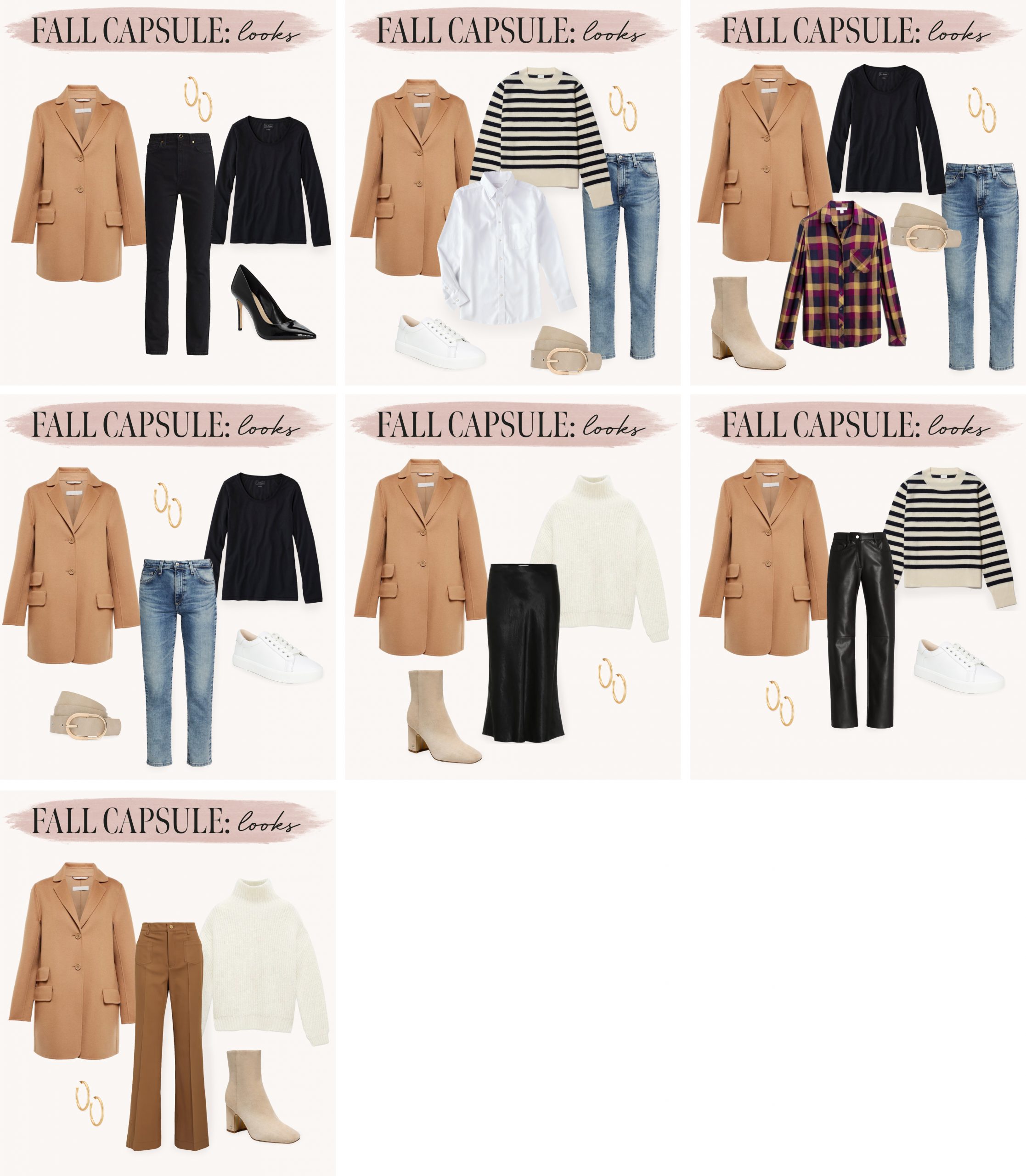 Fall Capsule Wardrobe: Staple Pieces for Countless Outfit Options