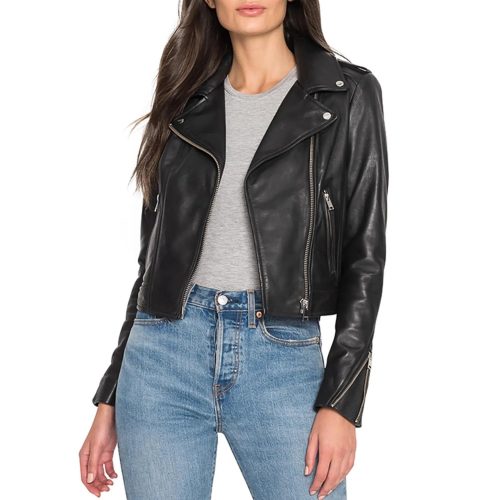 Donna Leather Jacket